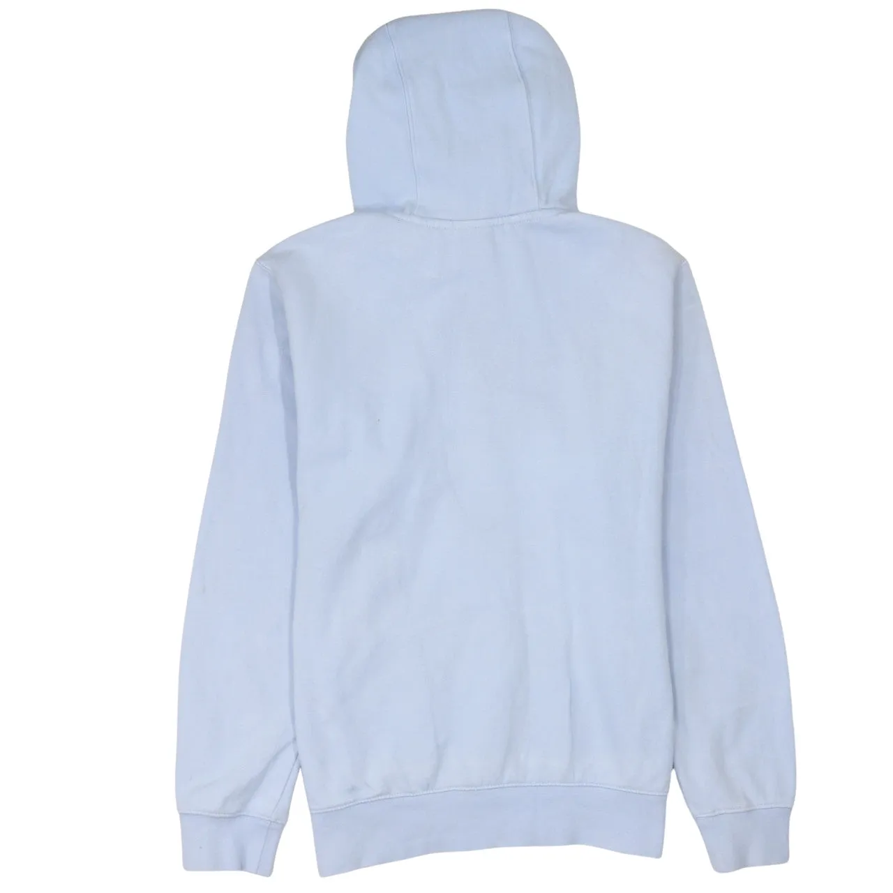 Nike Light Blue Hoodie Men's Small Embroidered Swoosh Pullover Front Pocket Sweatshirt sold by Vintage Club product image thumbnail 2