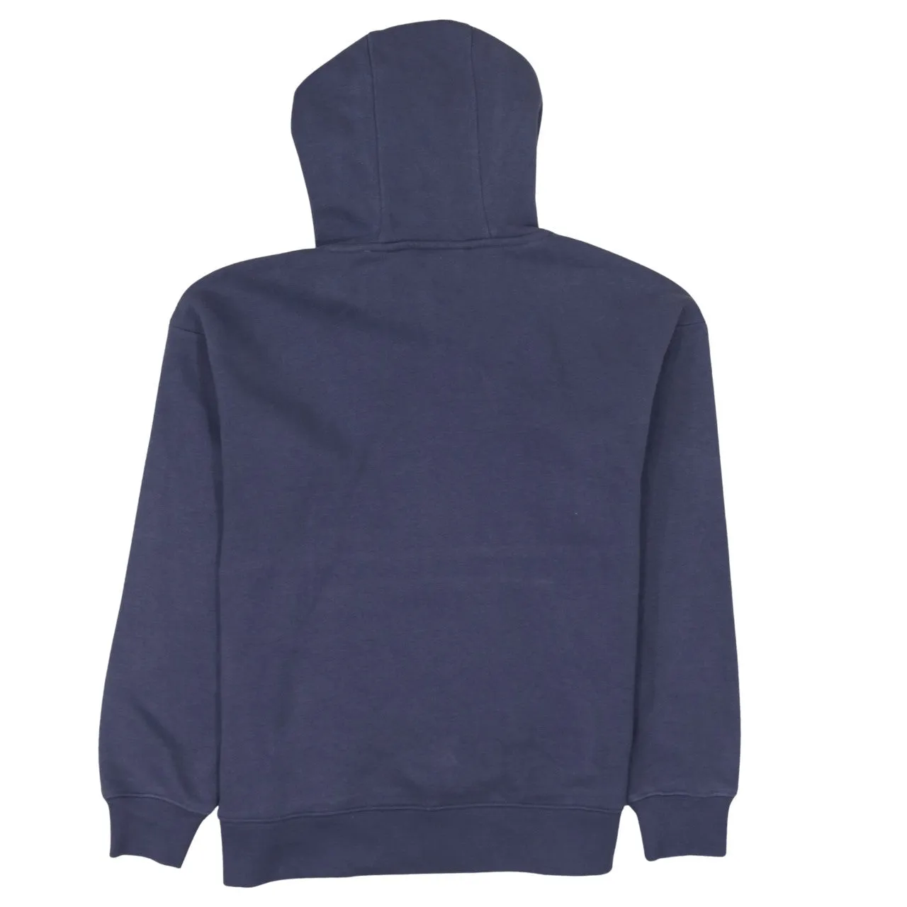 Fila Navy Blue Hoodie Women’s Medium Embroidered Chest Logo Drawstring Pullover Sweatshirt sold by Vintage Club product image thumbnail 2