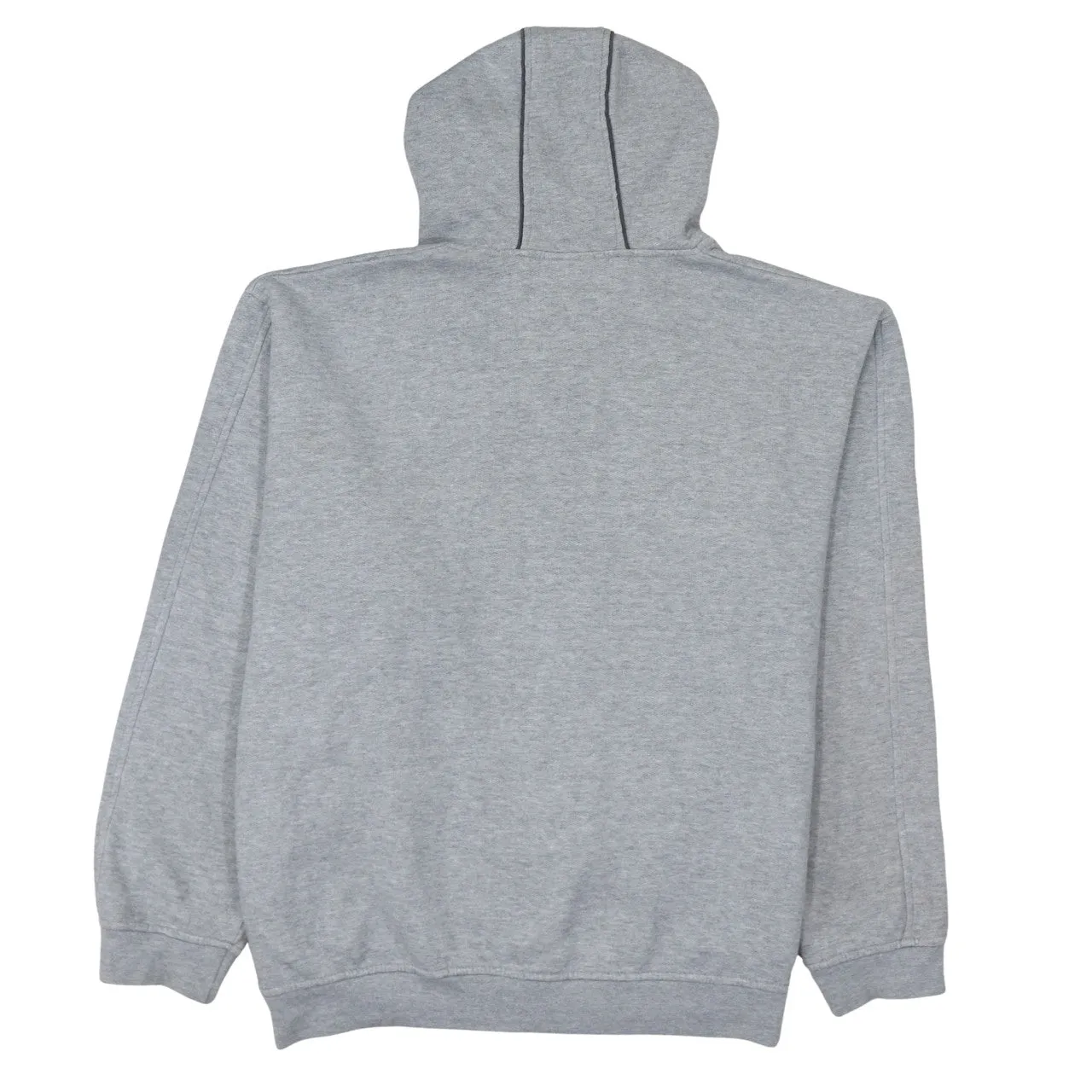 Umbro Grey Full Zip Hoodie Men's XLarge Embroidered Chest Logo Contrast Zip Pockets Sweatshirt sold by Vintage Club product image thumbnail 2