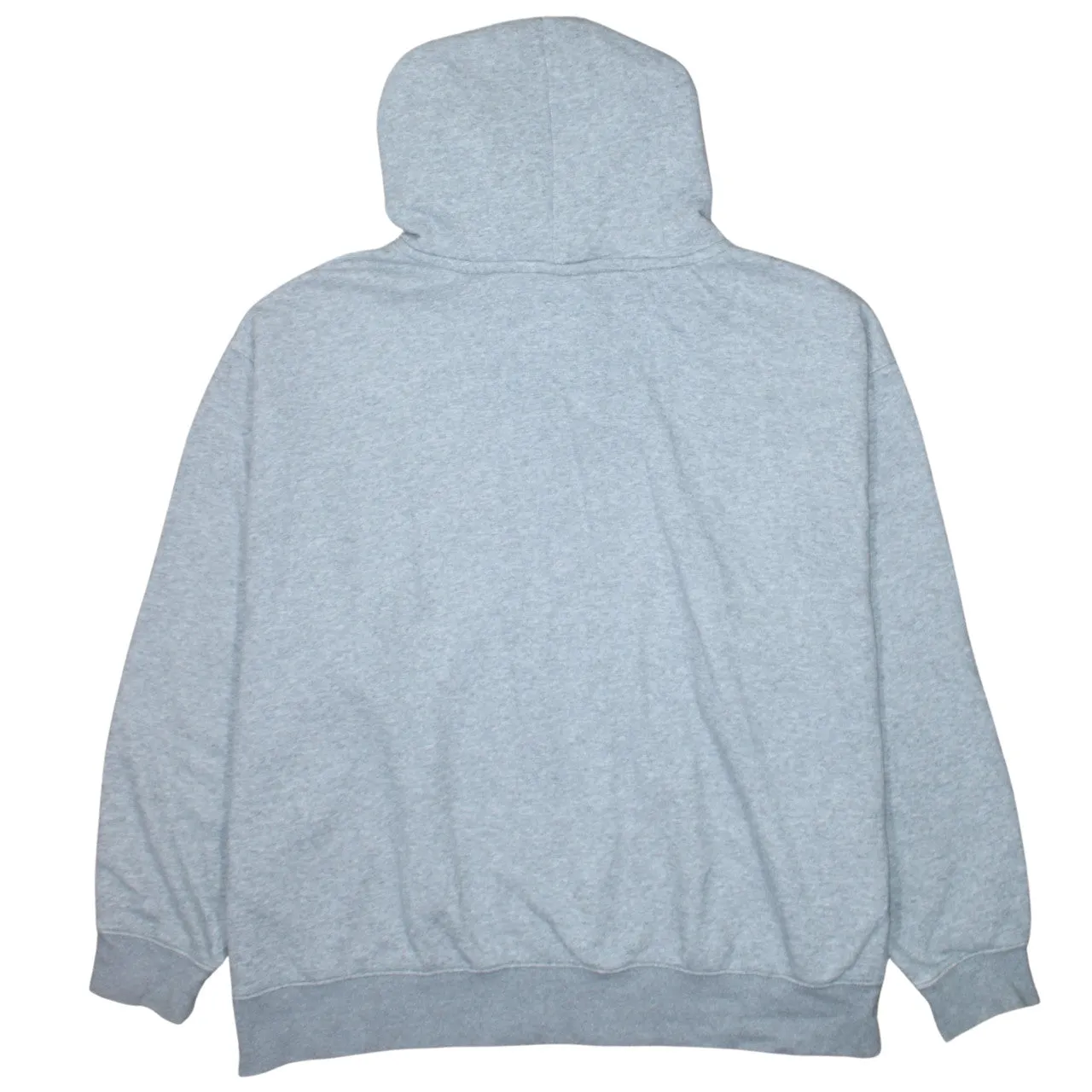 Nike Grey Hoodie Men’s XLarge Small Swoosh Embroidered Logo Pullover Sweatshirt sold by Vintage Club product image thumbnail 2