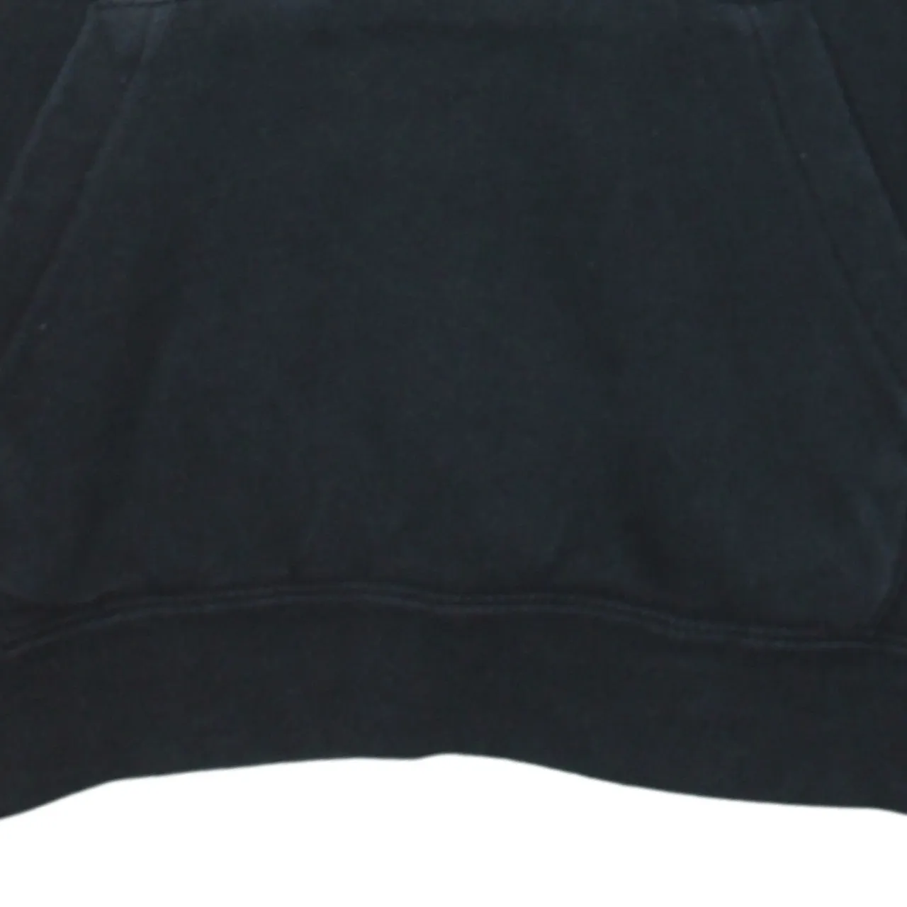 Nike Black Hoodie Men’s Small Embroidered Swoosh Logo Front Pocket Pullover Sweatshirt sold by Vintage Club product image thumbnail 4