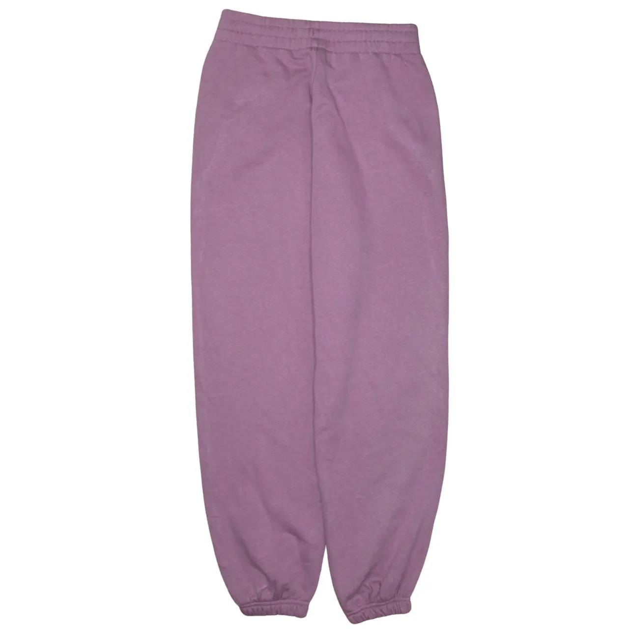 Adidas Mauve Pink Joggers Women’s Small Embroidered Trefoil Logo Elastic Cuffs Sweatpants sold by Vintage Club product image thumbnail 2