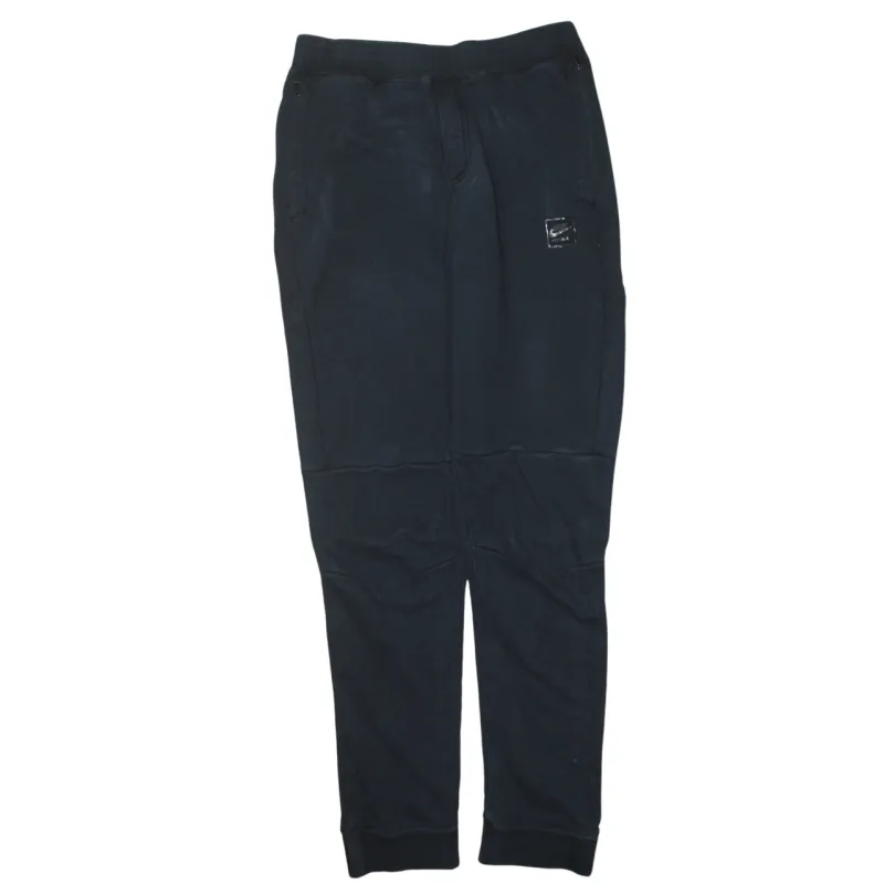 Nike Black Joggers Women’s XLarge Embroidered Swoosh Zip Pocket Cuffed Sweatpants sold by Vintage Club