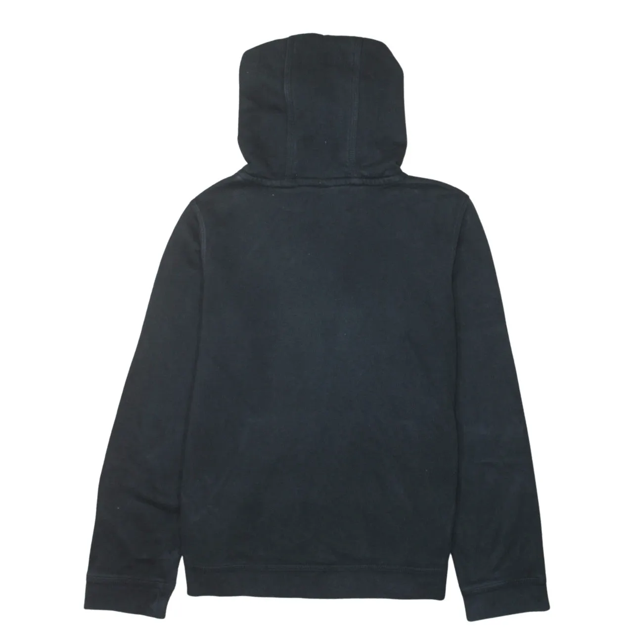 Nike Black Hoodie Women's Large Embroidered Swoosh Logo Front Pocket Pullover Sweatshirt sold by Vintage Club product image thumbnail 2