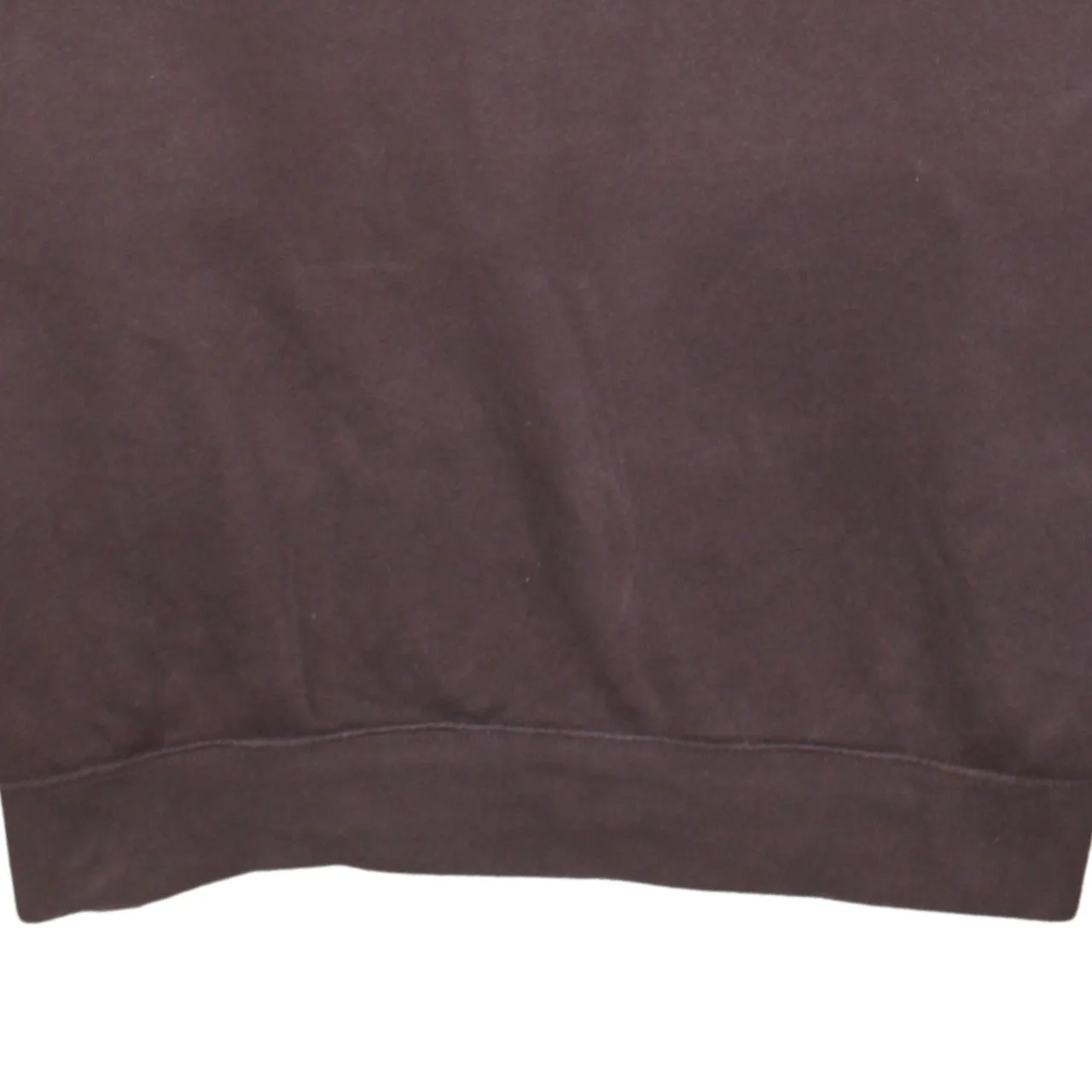Adidas Dark Brown Hoodie Men's XXLarge Small Trefoil Embroidered Logo Pullover Sweatshirt sold by Vintage Club product image thumbnail 4