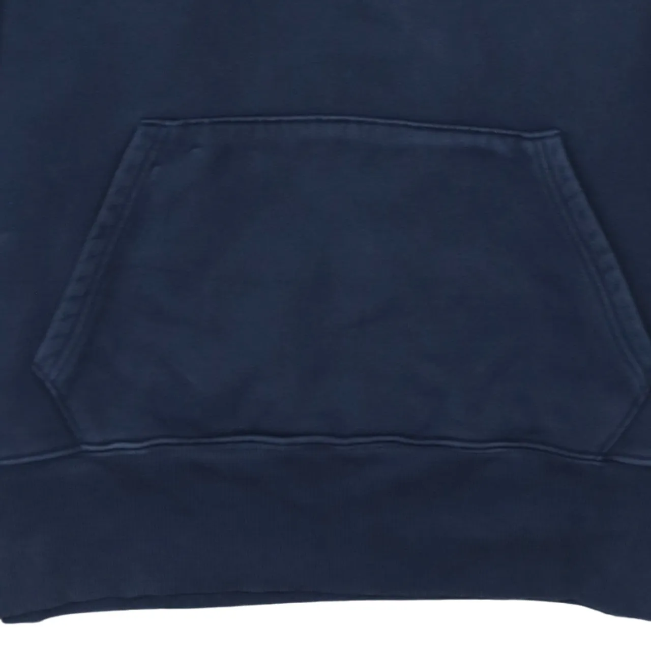 Tommy Jeans Navy Blue Hoodie Women’s Large Embroidered Chest Flag Logo Front Pocket Sweatshirt sold by Vintage Club product image thumbnail 4