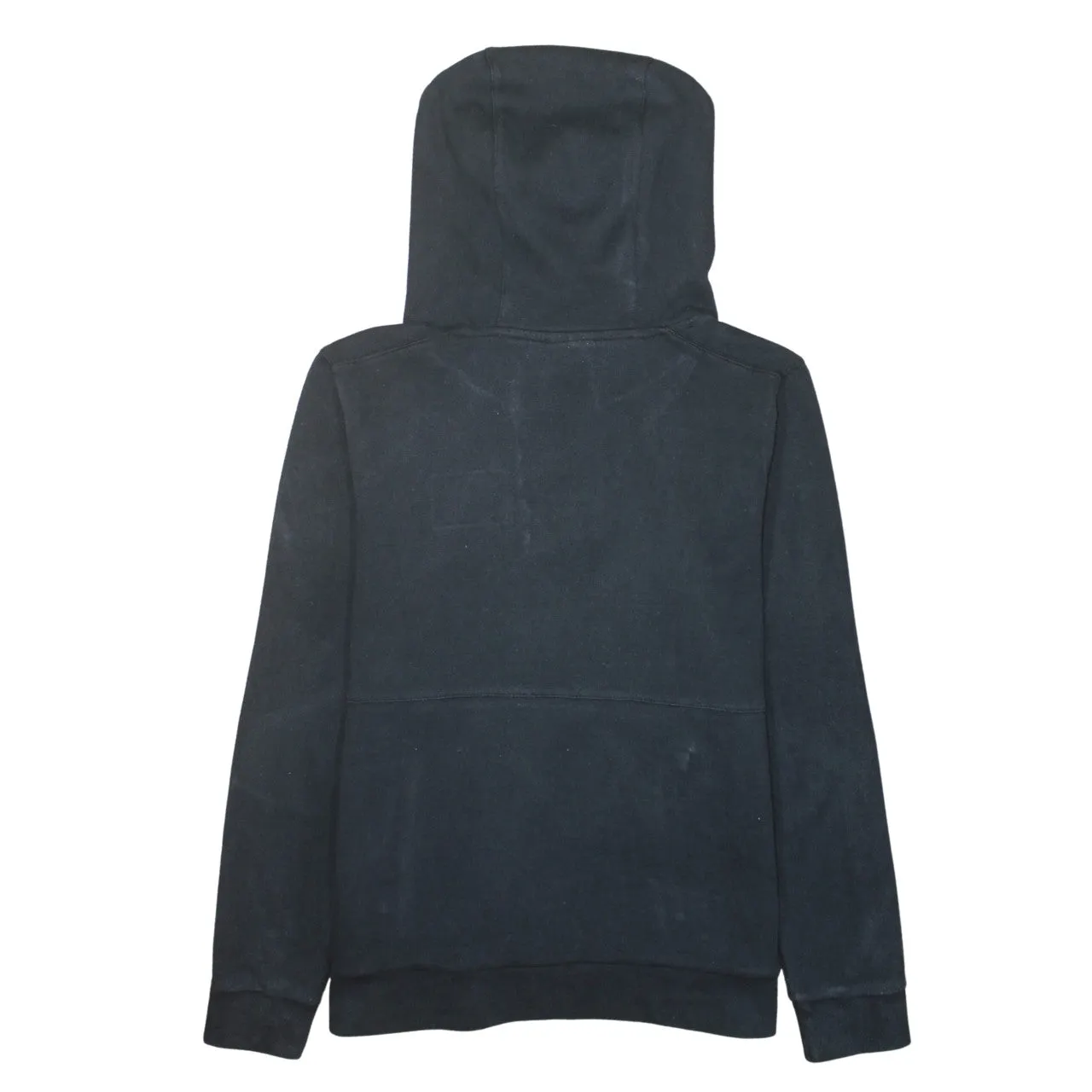 Umbro Black Hoodie Women’s Small Embroidered Chest Logo Zip Pockets Pullover Sweatshirt sold by Vintage Club product image thumbnail 2