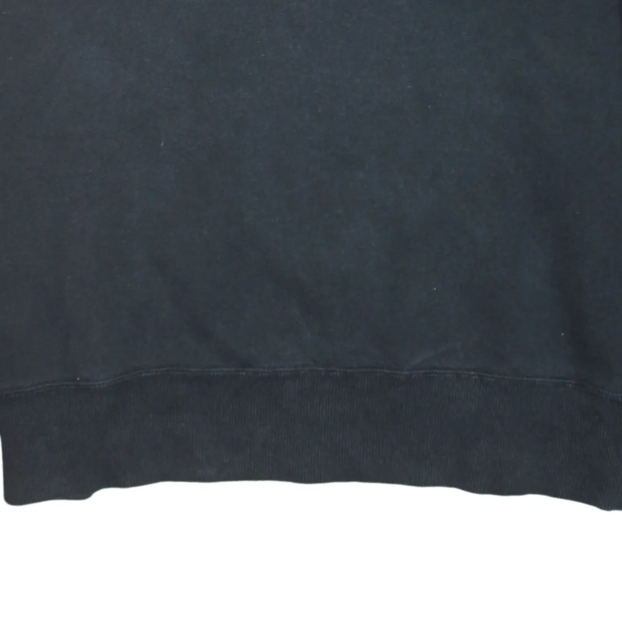 Nike Black Sweatshirt Men’s XLarge Embroidered Swoosh Logo Crewneck Pullover Fleece Top sold by Vintage Club product image thumbnail 4