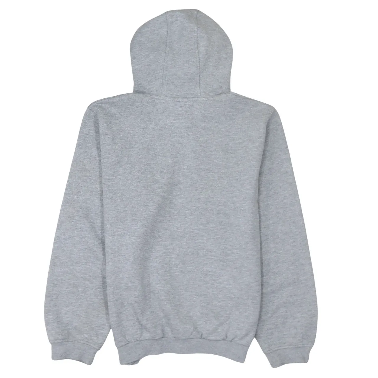 Nike Grey Hoodie Men's Small Embroidered Chest Logo Front Pocket Pullover Sweatshirt sold by Vintage Club product image thumbnail 2