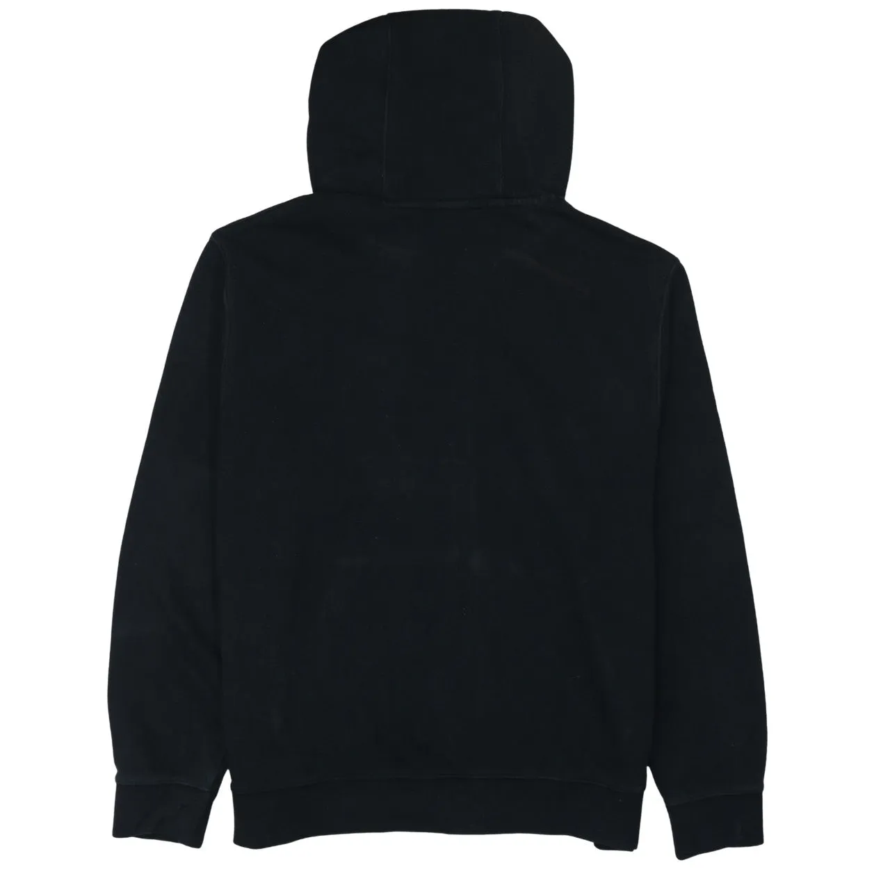 Nike Black Full Zip Hoodie Men's XLarge Embroidered Swoosh Split Pouch Pockets Fleece Jacket sold by Vintage Club product image thumbnail 2