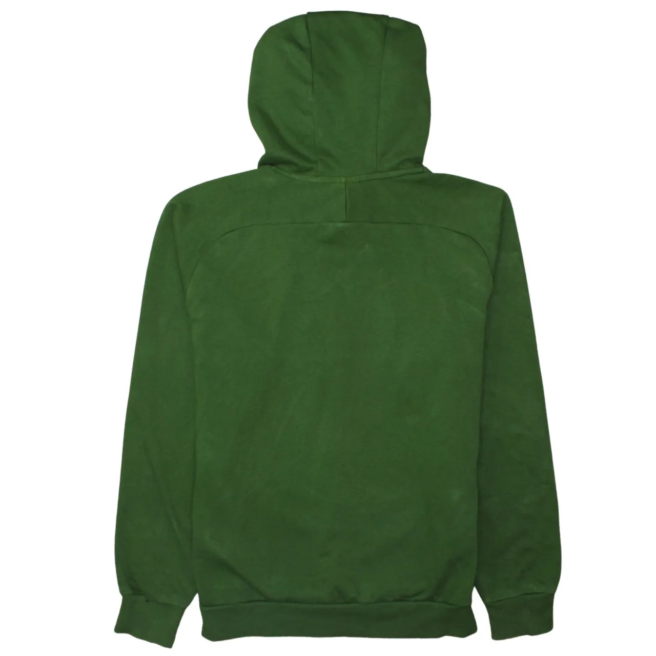 Puma Green Hoodie Men’s Small Printed Big Cat Logo Fleece Pullover Sweatshirt sold by Vintage Club product image thumbnail 2