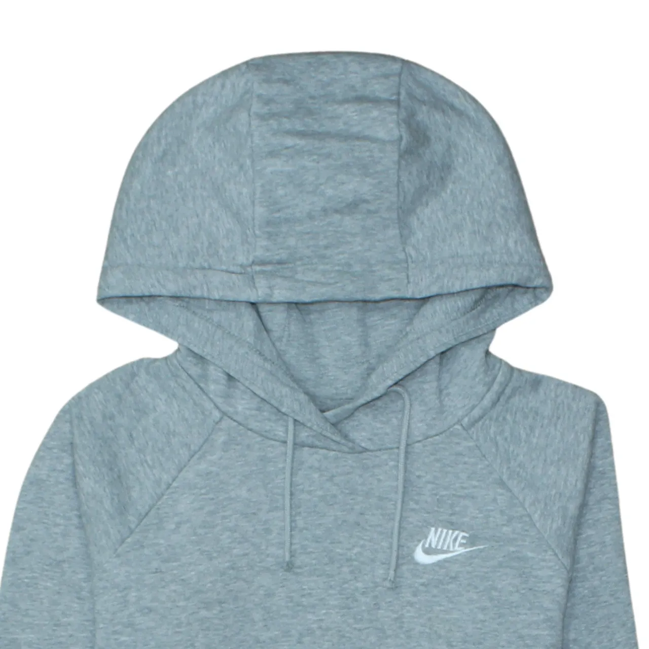 Nike Grey Pullover Hoodie Men's XSmall Embroidered Swoosh Logo Front Pocket Sweatshirt sold by Vintage Club product image thumbnail 3