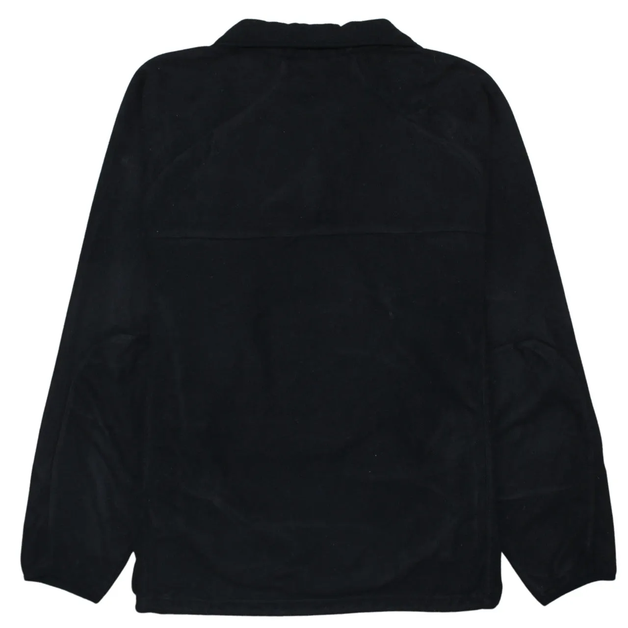 Nautica Black Fleece Jumper Men’s XLarge Quarter Zip Embroidered Logo Pullover Top sold by Vintage Club product image thumbnail 2