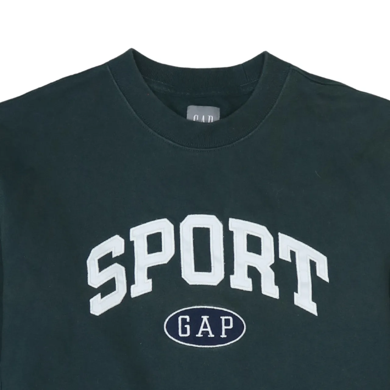 Gap Dark Green Sweatshirt Men's Small SPORT GAP Embroidered Logo Crewneck Pullover sold by Vintage Club product image thumbnail 3