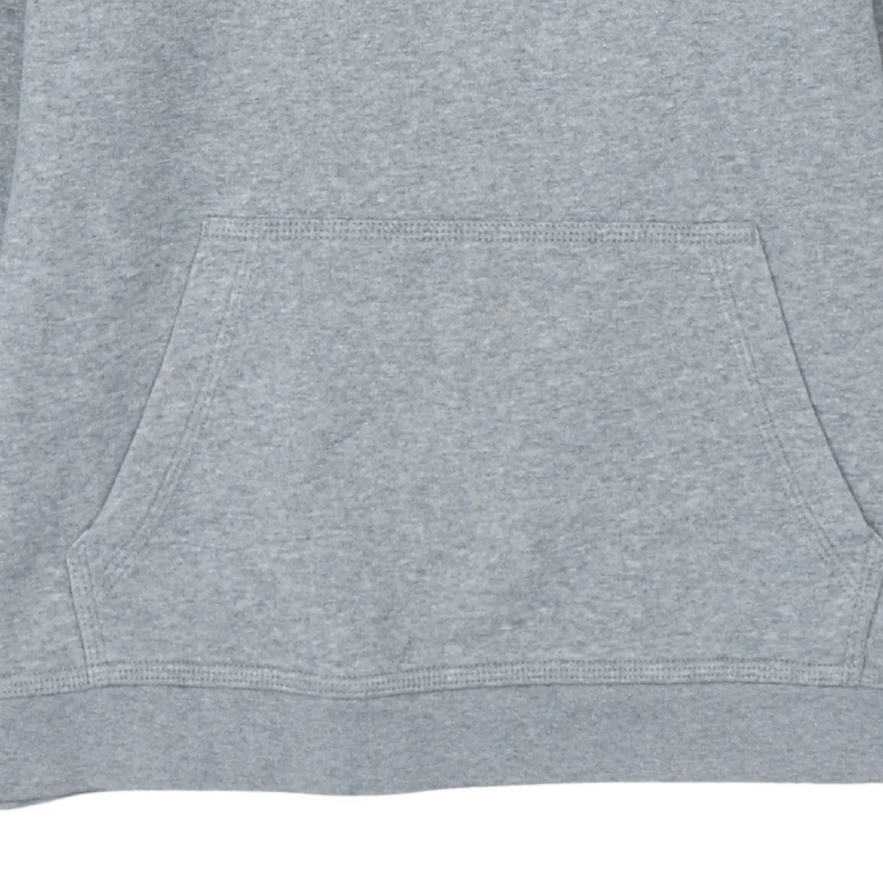 Nike Grey Hoodie Women’s XLarge Printed Swoosh Logo Front Pocket Pullover Sweatshirt sold by Vintage Club product image thumbnail 4