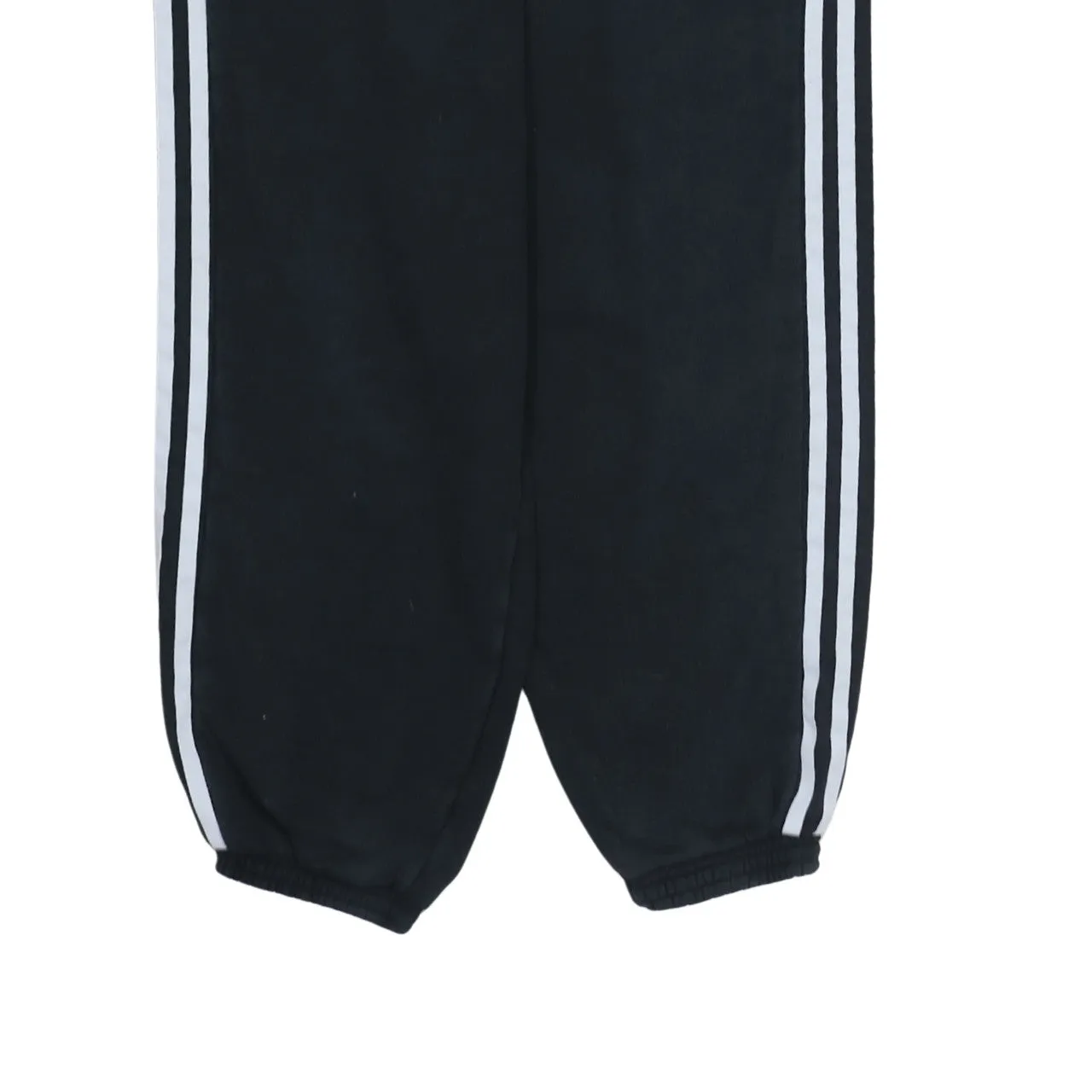 Adidas Black Joggers Women’s Large Trefoil Logo Three Stripe Elasticated Cuff Sweatpants sold by Vintage Club product image thumbnail 4