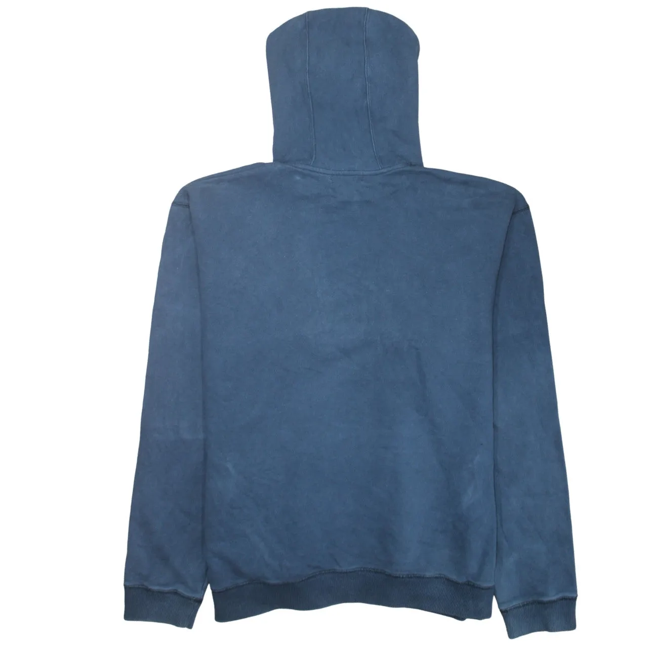 Quiksilver Navy Blue Hoodie Women’s XXL Embroidered Wave Logo Front Pockets Pullover Sweatshirt sold by Vintage Club product image thumbnail 2