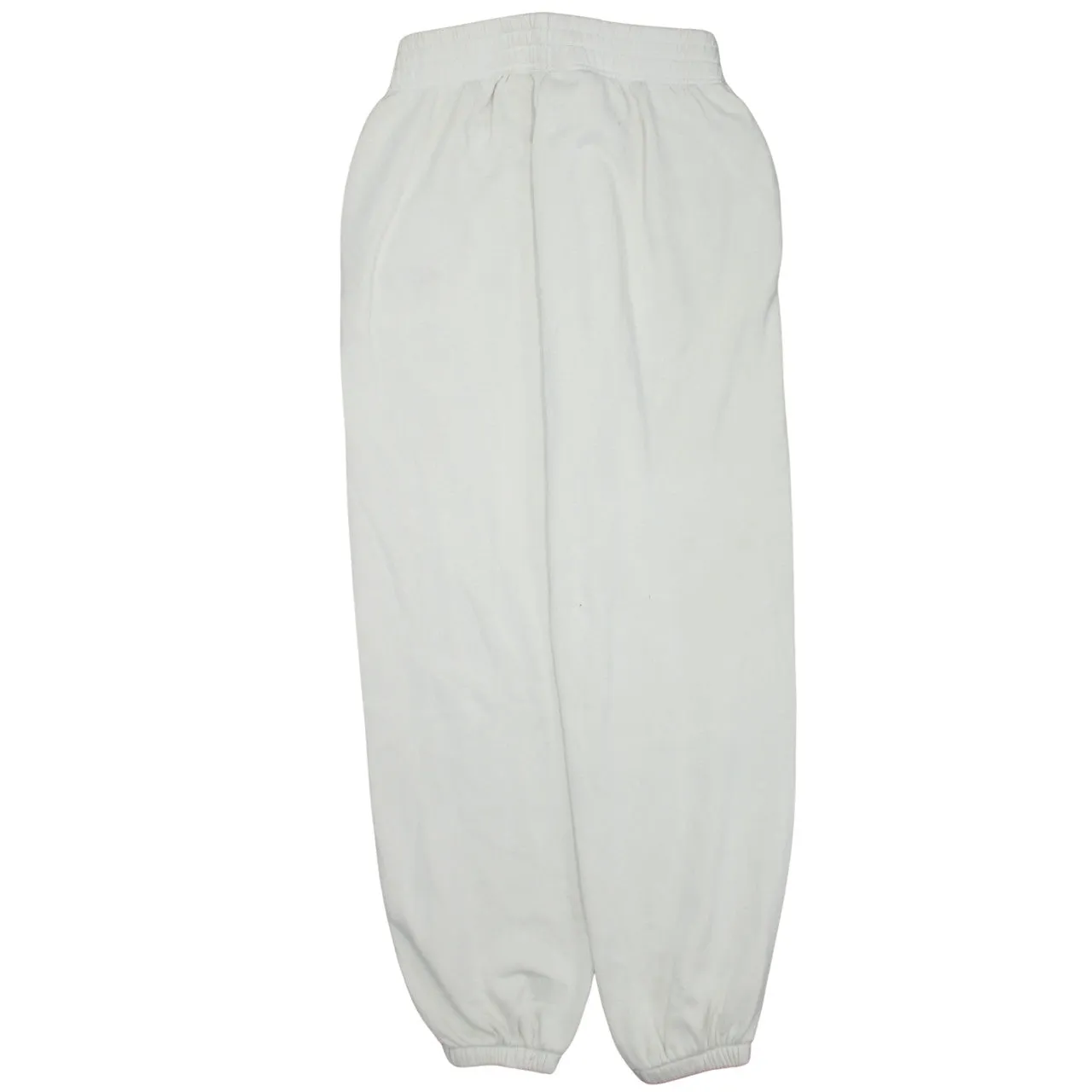 Nike Beige Cream Joggers Men’s Small Embroidered Swoosh Elastic Waist Cuffed Sweatpants sold by Vintage Club product image thumbnail 2