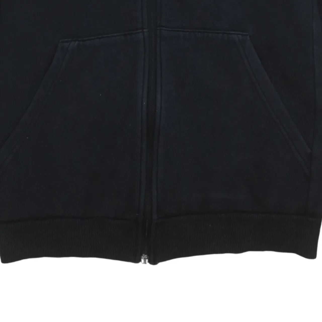 Adidas 90's Drawstring Pockets Full Zip Up Hoodie XLarge Black sold by Vintage Club product image thumbnail 4