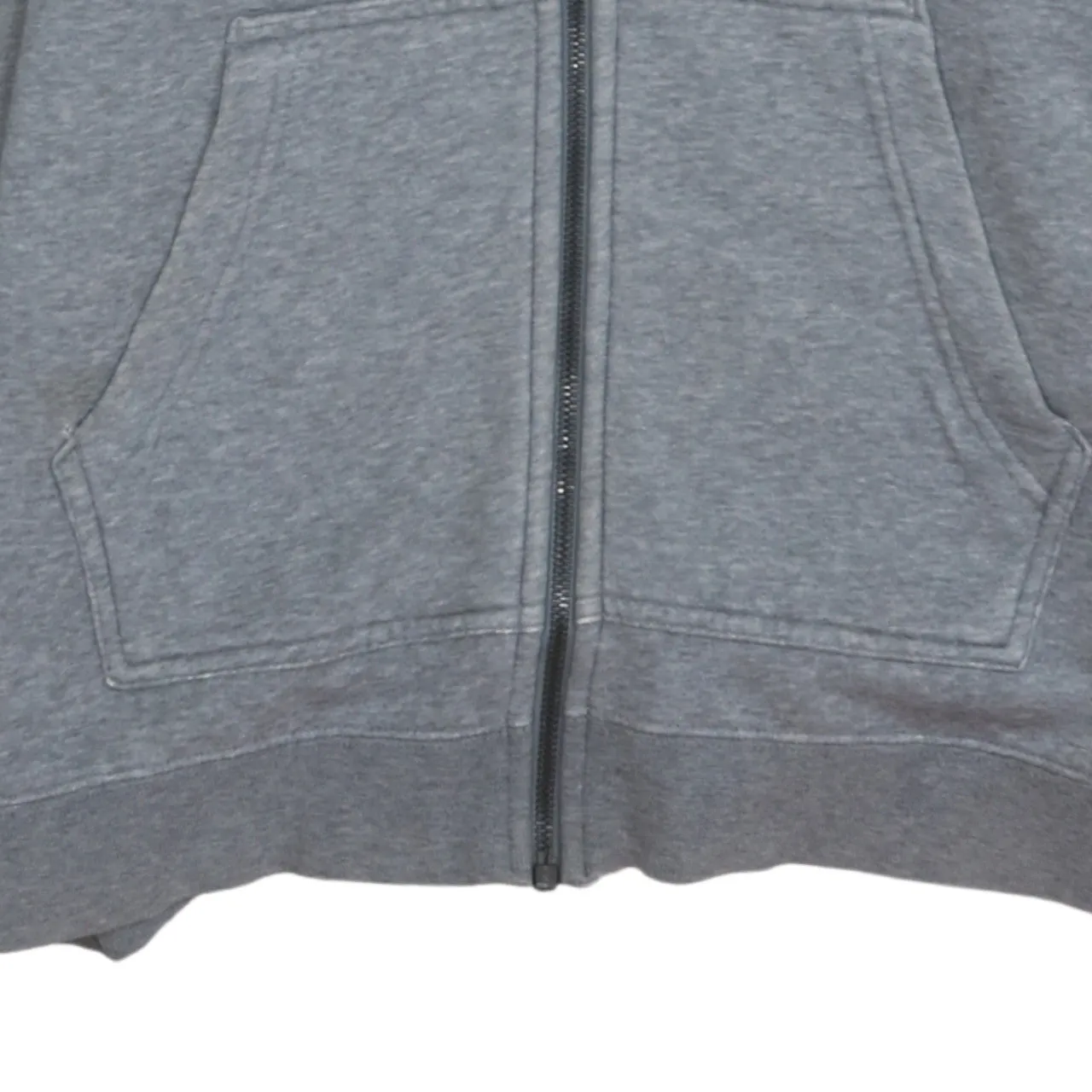 Nike 90's Swoosh Full Zip Up Hoodie Small Grey sold by Vintage Club product image thumbnail 4