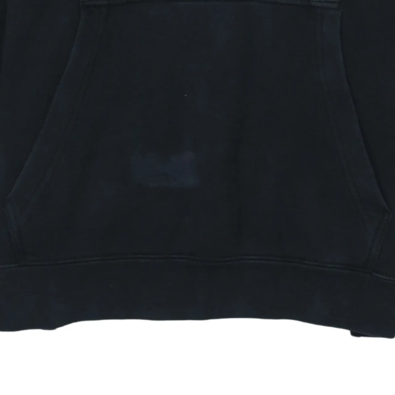 Nike Black Hoodie Men's Small Embroidered Swoosh Logo Front Pocket Pullover Sweatshirt sold by Vintage Club product image thumbnail 4