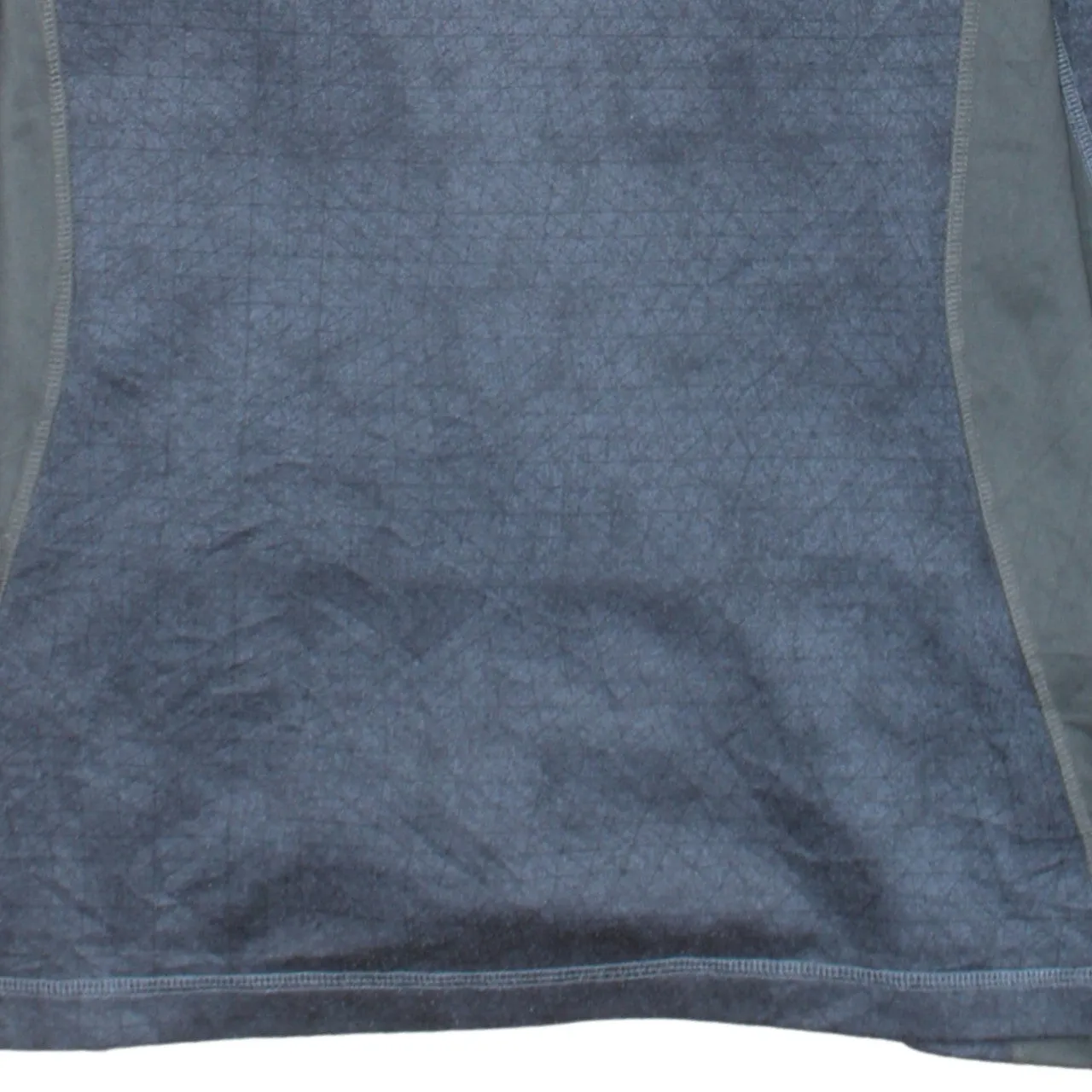 The North Face Blue Quarter Zip Fleece Sweatshirt Women's Large Embroidered Logo Pullover Top sold by Vintage Club product image thumbnail 4