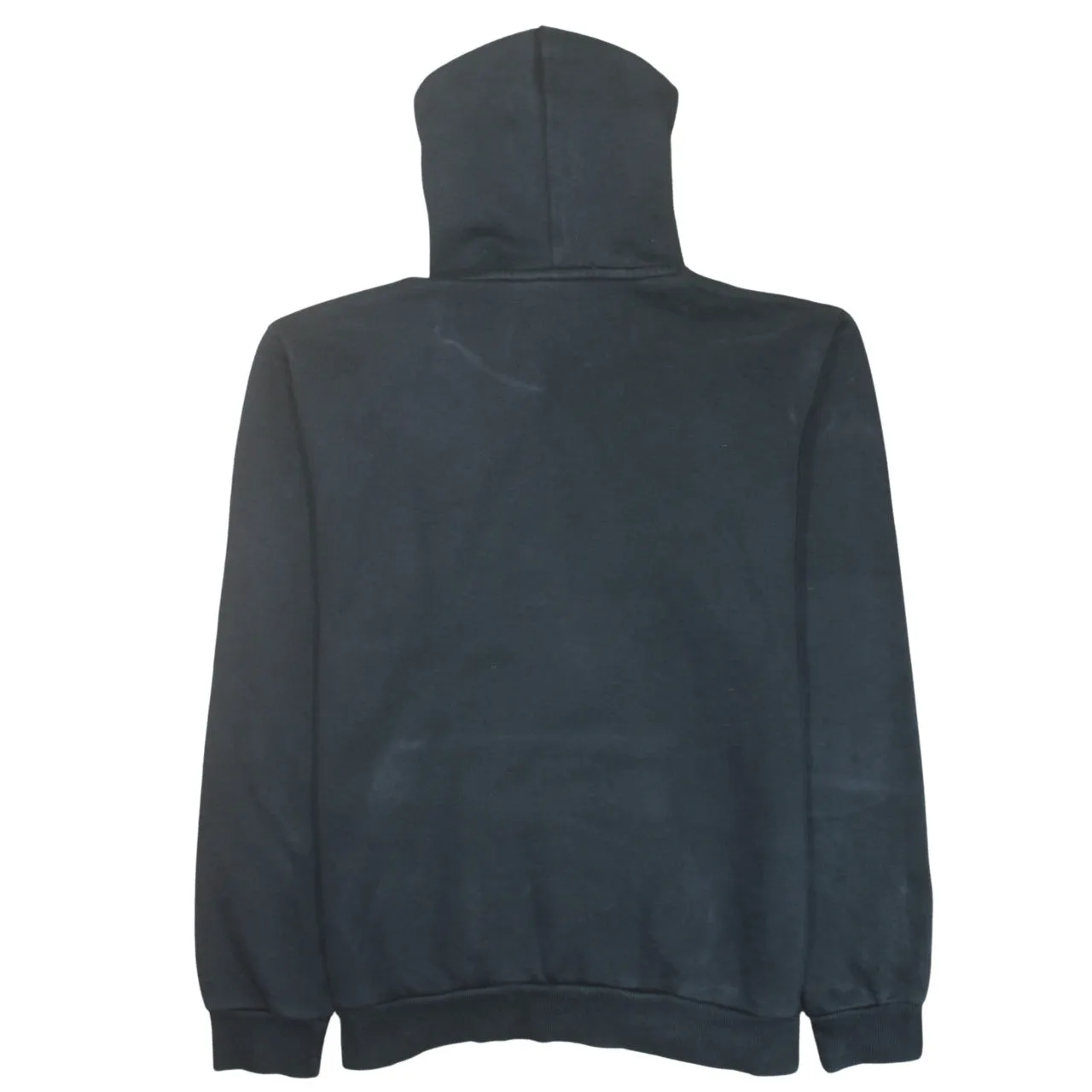 Puma Black Hoodie Women’s Medium Printed Logo Front Pocket Pullover Sweatshirt sold by Vintage Club product image thumbnail 2