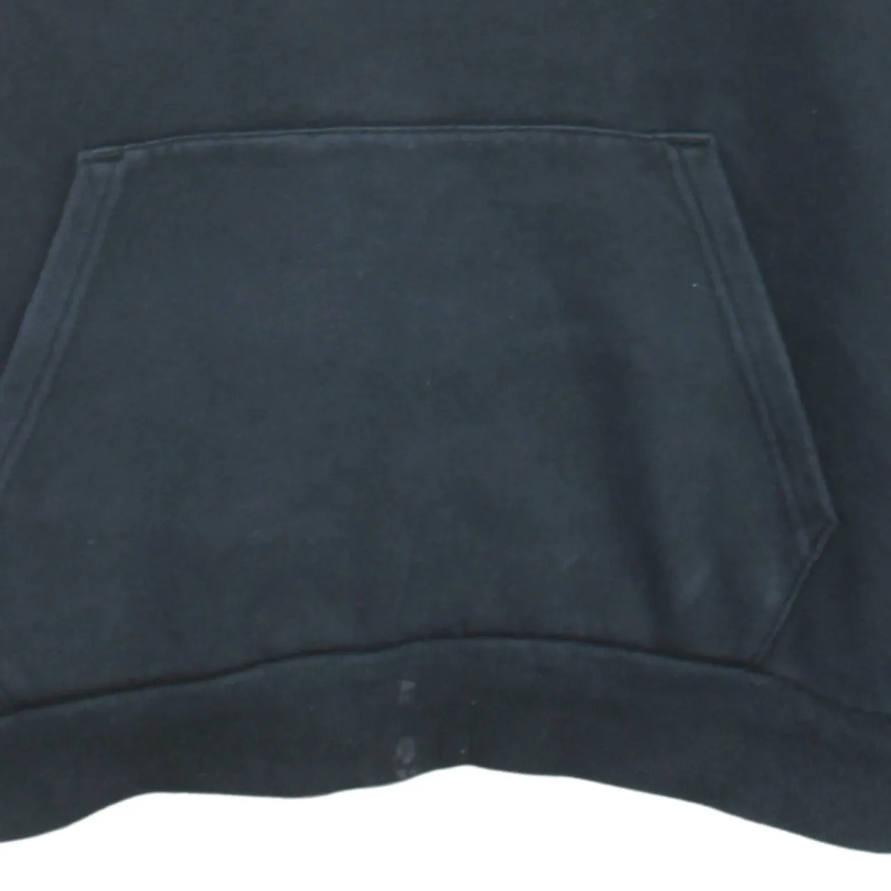 Puma Black Hoodie Women’s Medium Printed Logo Front Pocket Pullover Sweatshirt sold by Vintage Club product image thumbnail 4