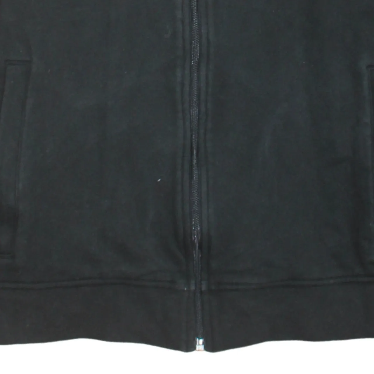 Lacoste Black Zip Hoodie Women’s Small Embroidered Croc Logo Drawstring Hood Casual Sweatshirt sold by Vintage Club product image thumbnail 4