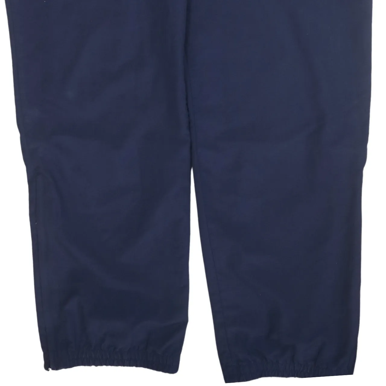 Adidas Navy Blue Trousers Men's 44 Elasticated Waist Cuffed Hem Small Embroidered Logo Track Pants sold by Vintage Club product image thumbnail 4