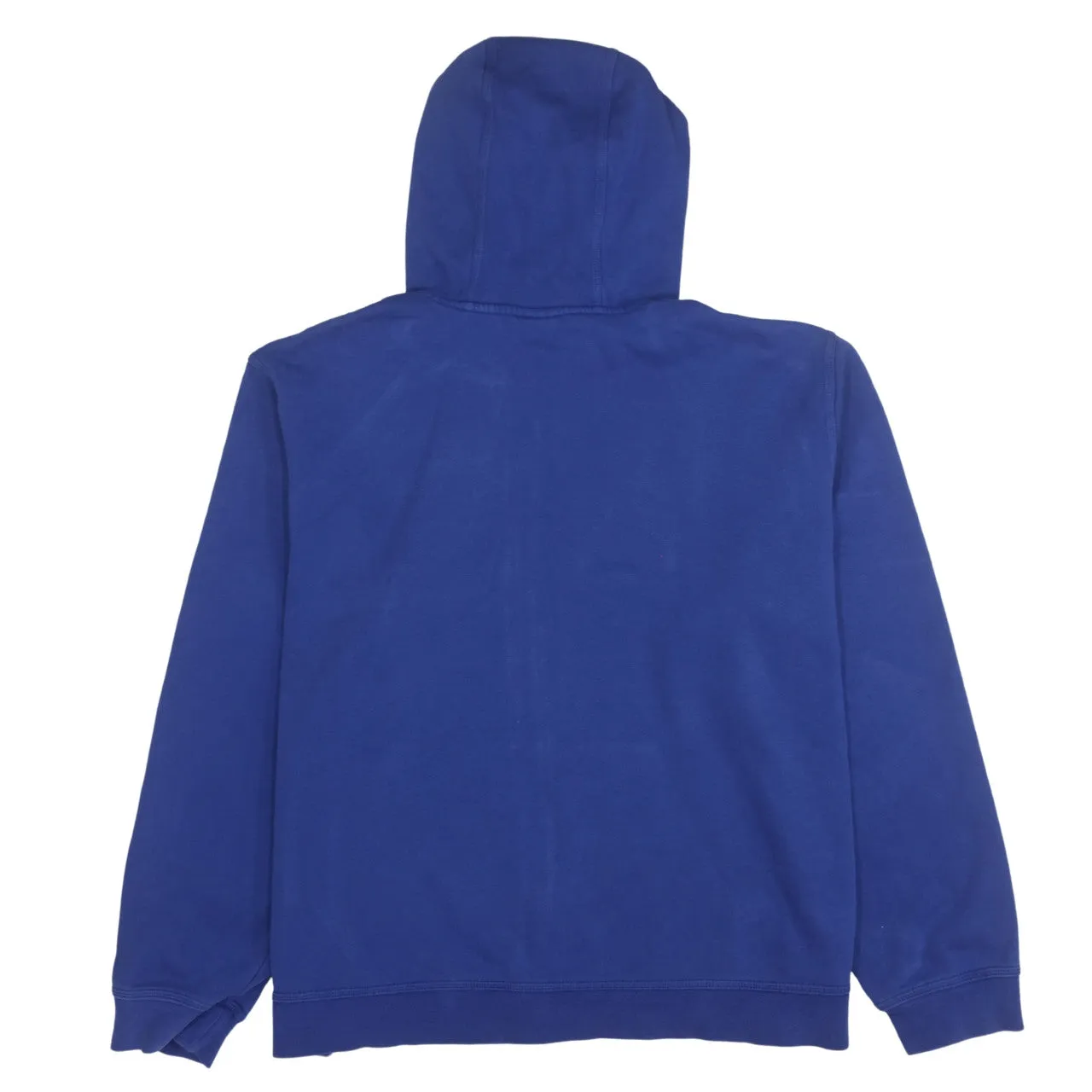 Nike Royal Blue Zip Hoodie Men's XXLarge Printed Logo Drawstring Pockets Fleece Sweatshirt sold by Vintage Club product image thumbnail 2