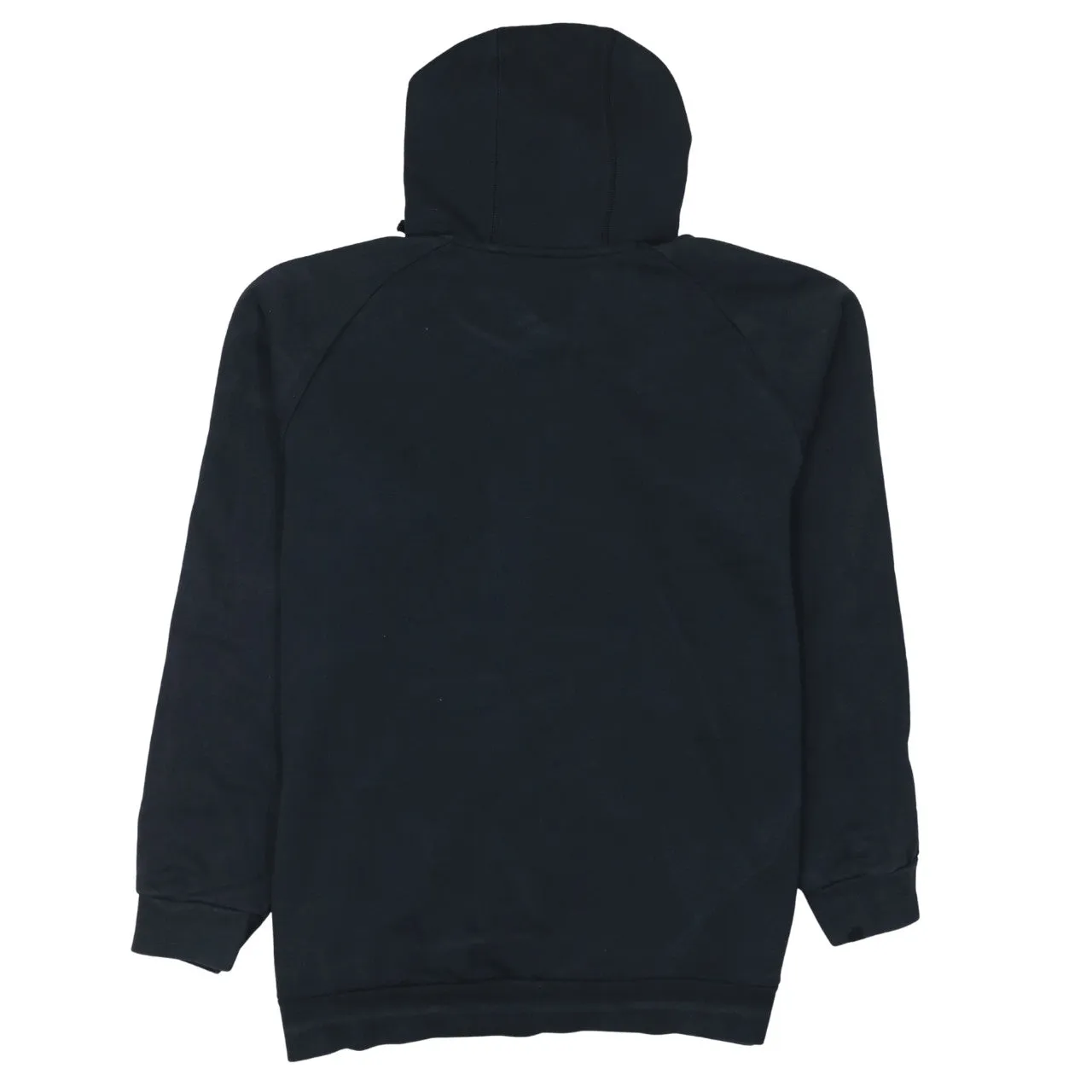 Adidas Black Hoodie Women’s XLarge Embroidered Logo Piping Detail Pullover Sweatshirt Top sold by Vintage Club product image thumbnail 2