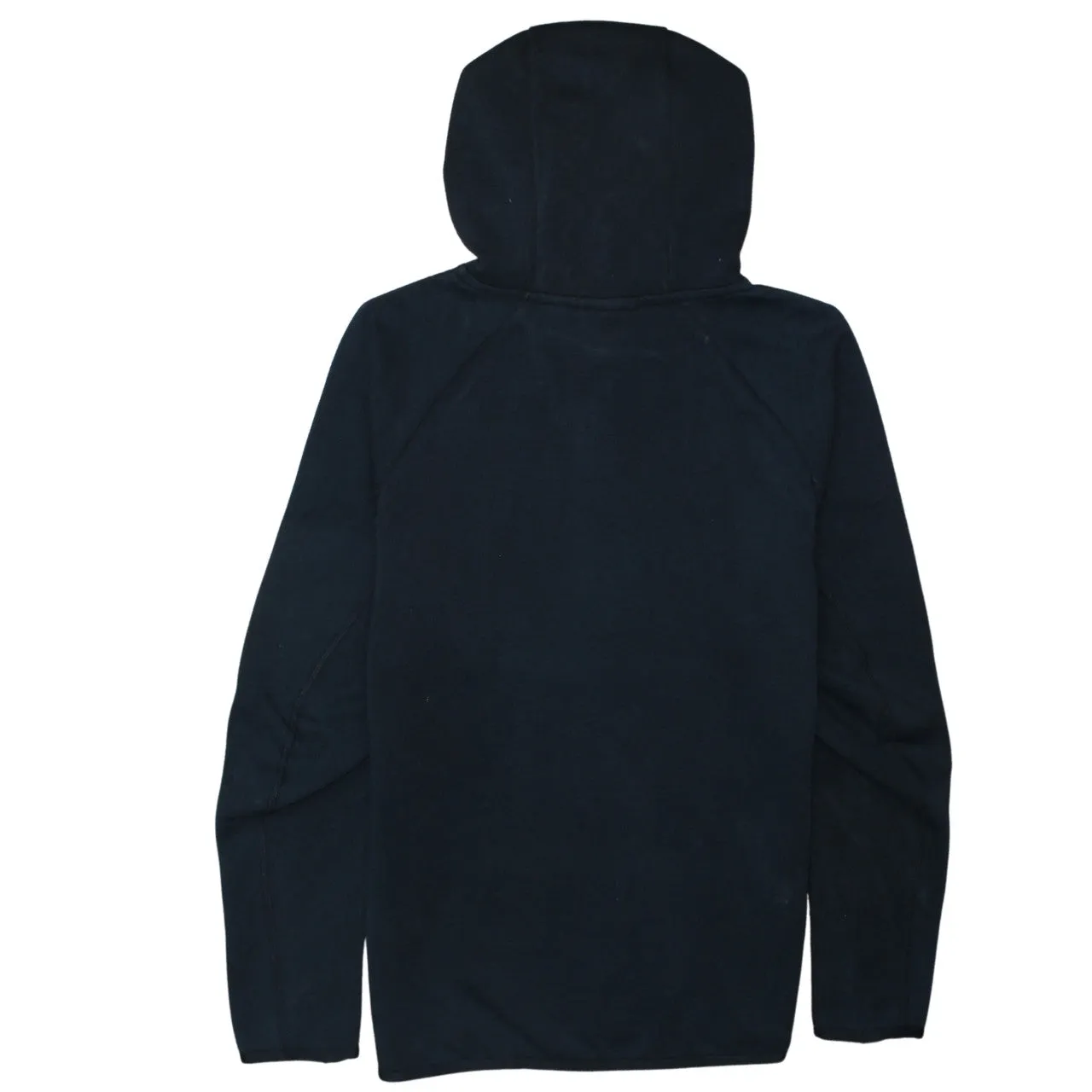 Nike Black Hoodie Men's Small Embroidered Swoosh Minimal Pullover Hooded Sweatshirt sold by Vintage Club product image thumbnail 2