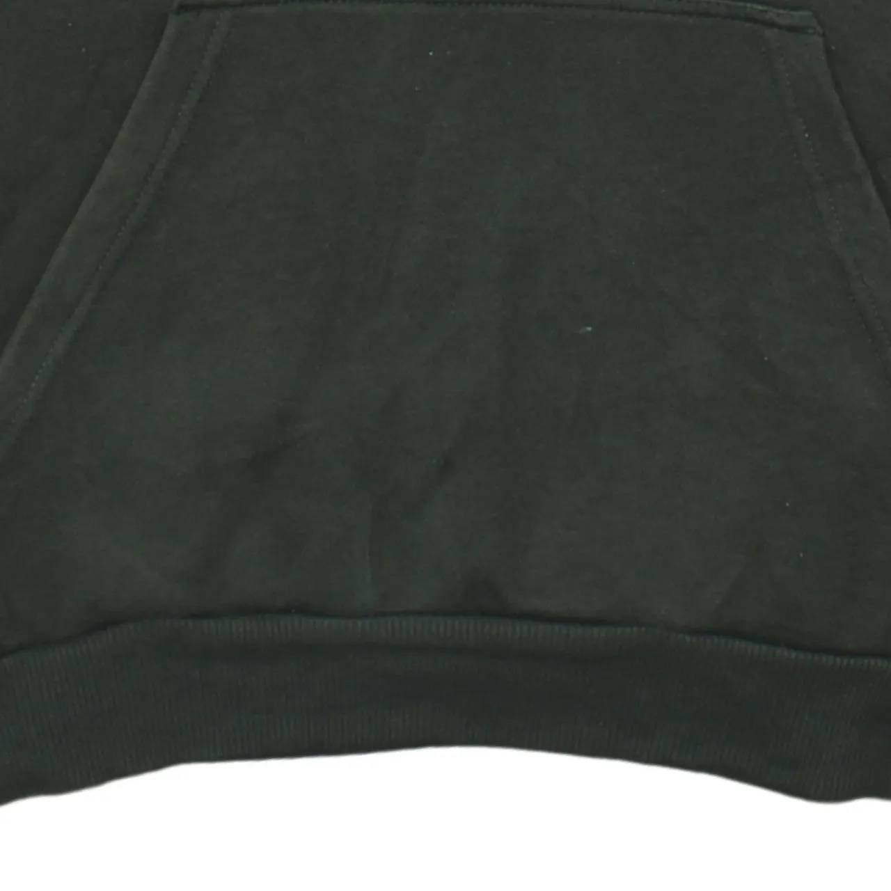 Adidas Dark Green Hoodie Women's Large Big Trefoil Printed Logo Front Pocket Sweatshirt sold by Vintage Club product image thumbnail 4