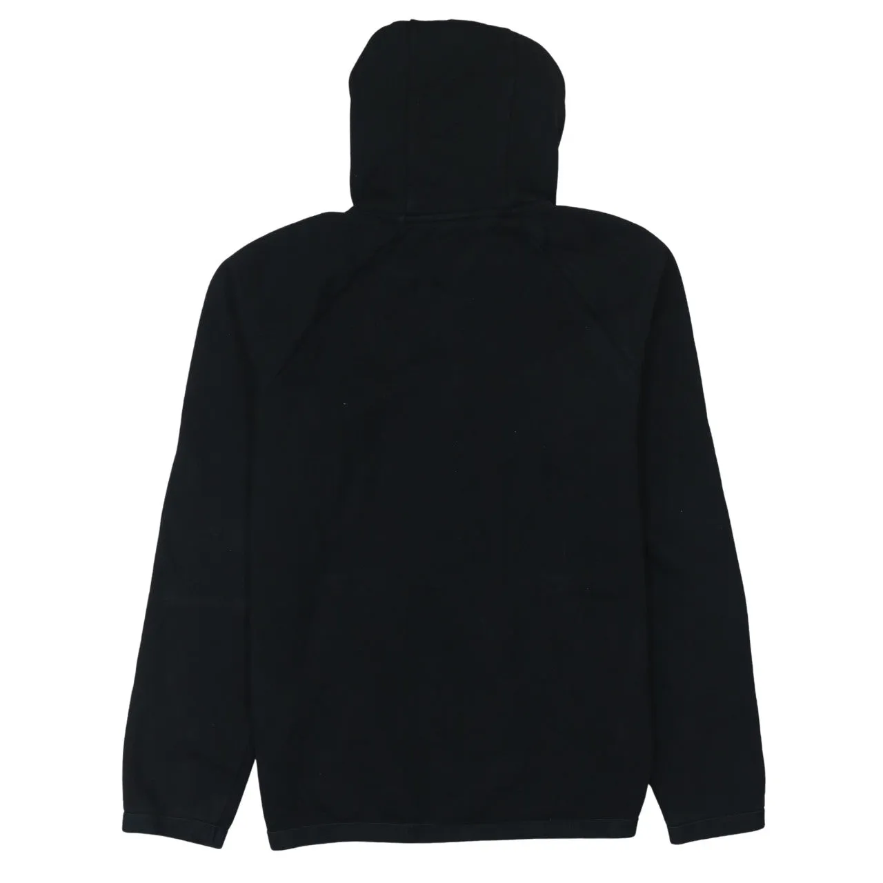 Emporio Armani Black EA7 Hoodie Men's Small Embroidered Chest Logo Fleece Pullover Sweatshirt sold by Vintage Club product image thumbnail 2