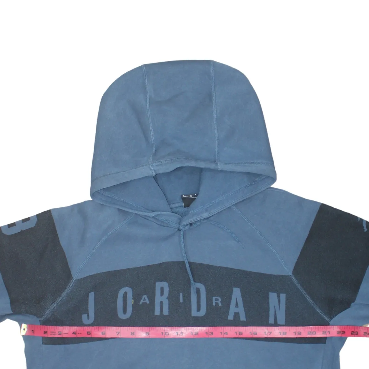 Jordan Blue Hoodie Women’s Large Printed Chest Logo Number 23 Sleeve Pullover Sweatshirt sold by Vintage Club product image thumbnail 5