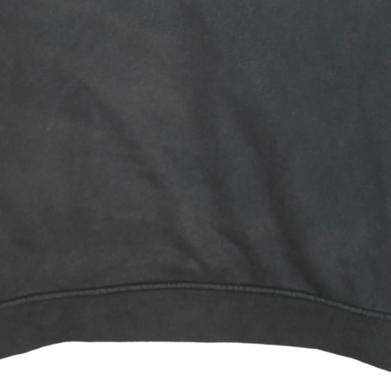 Adidas Black Sweatshirt Women’s Medium Embroidered Trefoil Logo Three Stripe Sleeves Pullover sold by Vintage Club product image thumbnail 4