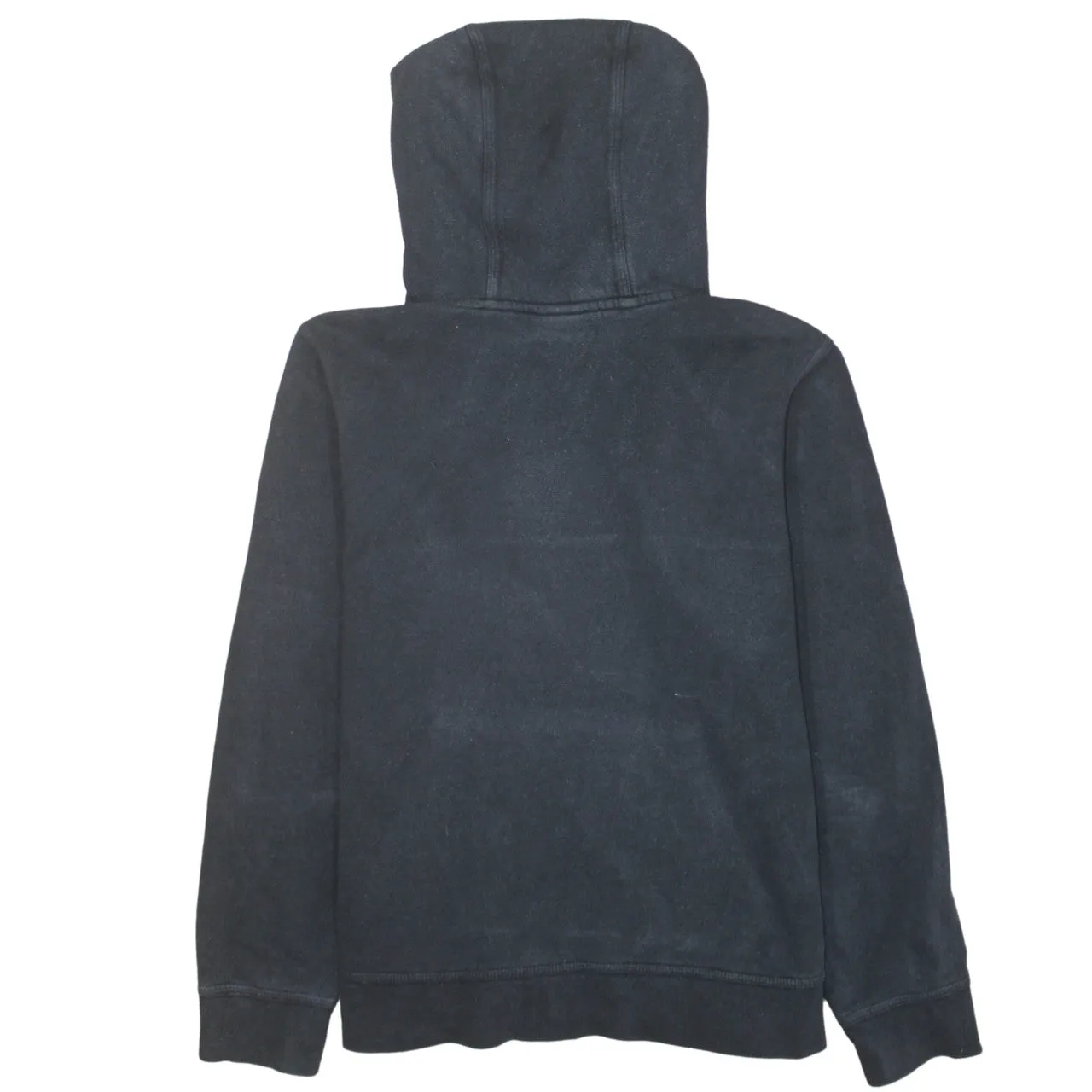 Nike Black Pullover Hoodie Women’s XLarge Embroidered Swoosh Front Pocket Fleece Sweatshirt sold by Vintage Club product image thumbnail 2