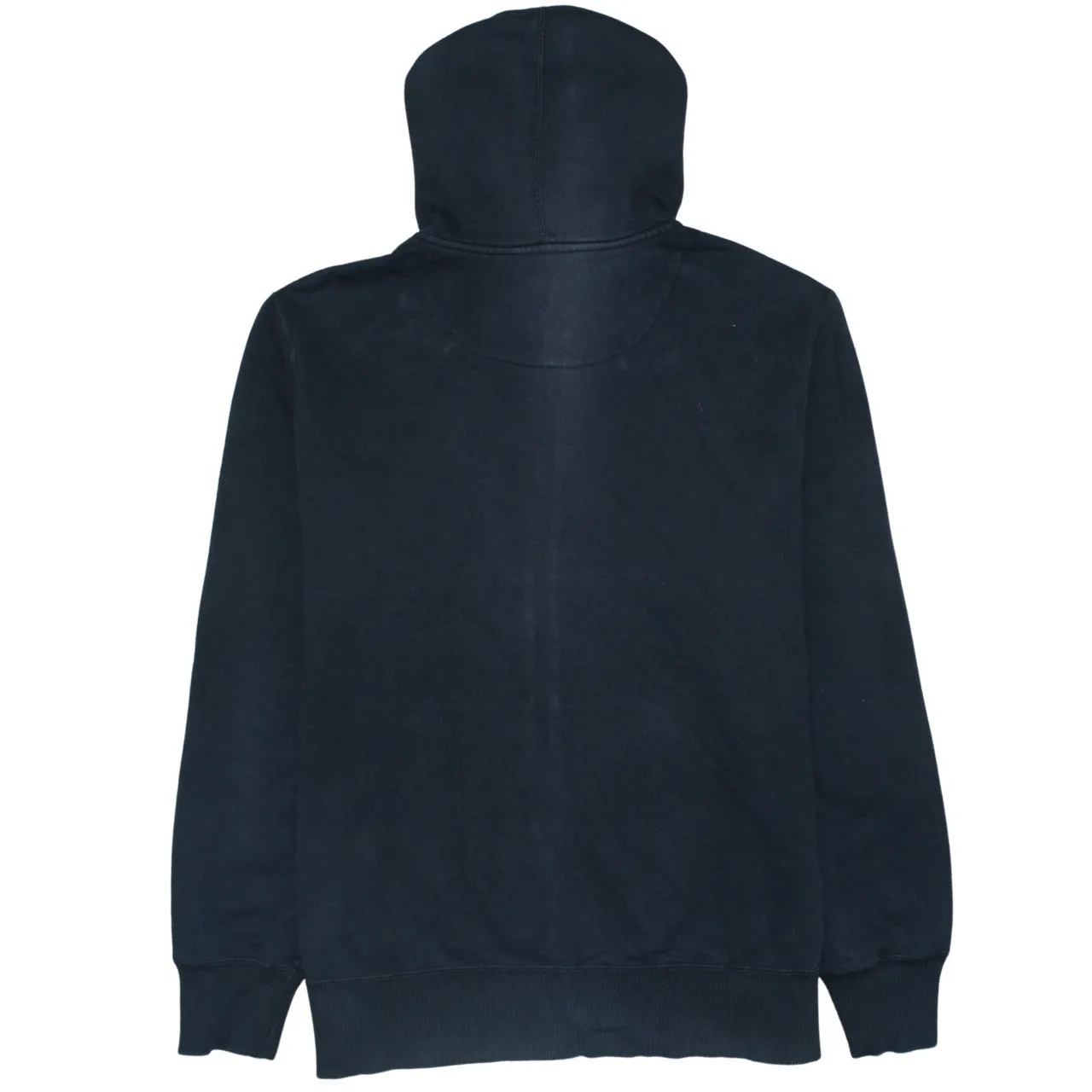 Nike Black Full Zip Hoodie Men's XLarge Embroidered Swoosh Drawstring Pockets Sweatshirt sold by Vintage Club product image thumbnail 2