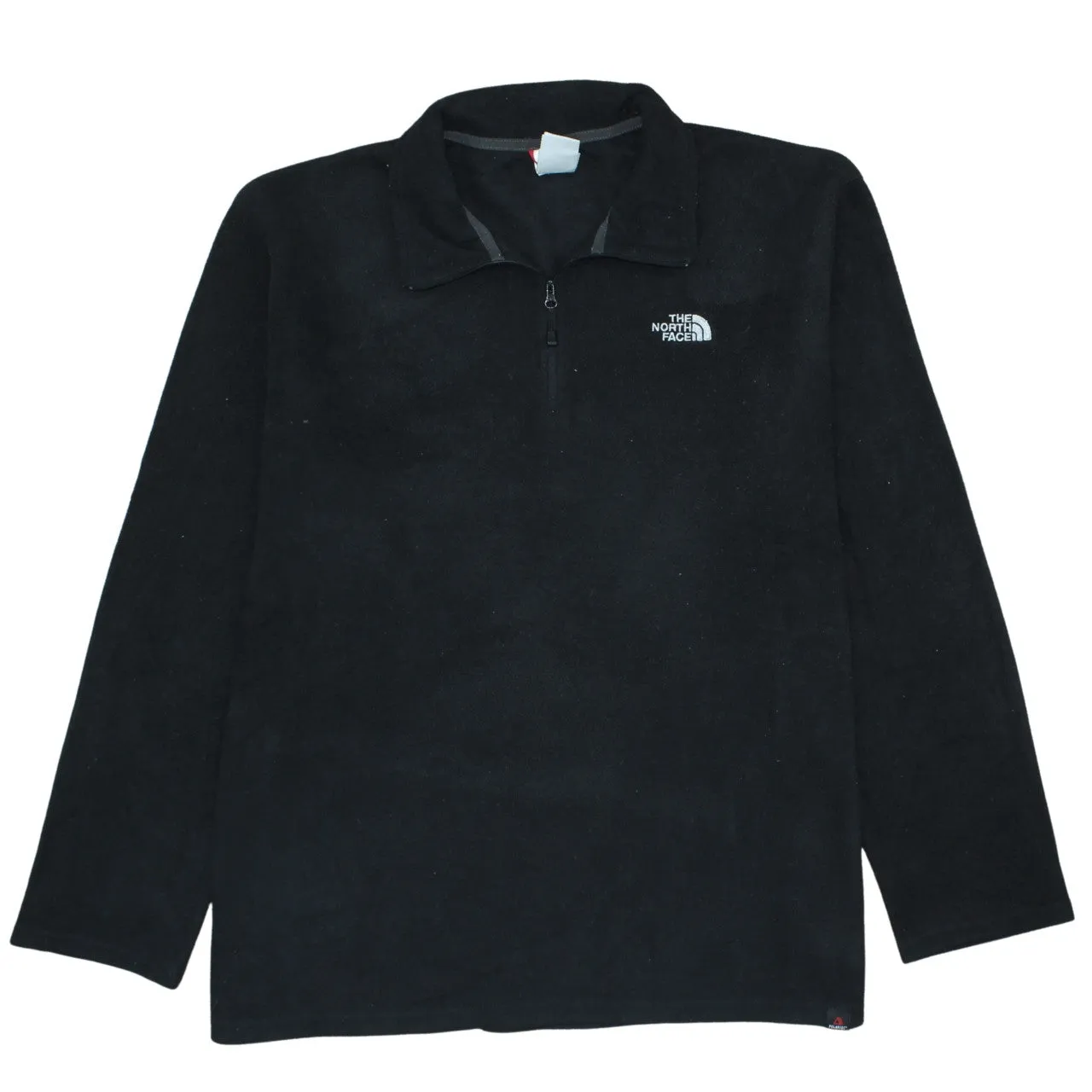 The North Face Black Fleece Jumper Men’s XLarge Embroidered Chest Logo Quarter Zip Pullover Top sold by Vintage Club