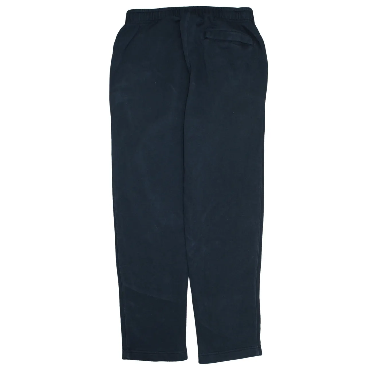 Nike Black Joggers Men's Medium Embroidered Swoosh Elastic Waist Fleece Sweatpants Trousers sold by Vintage Club product image thumbnail 2