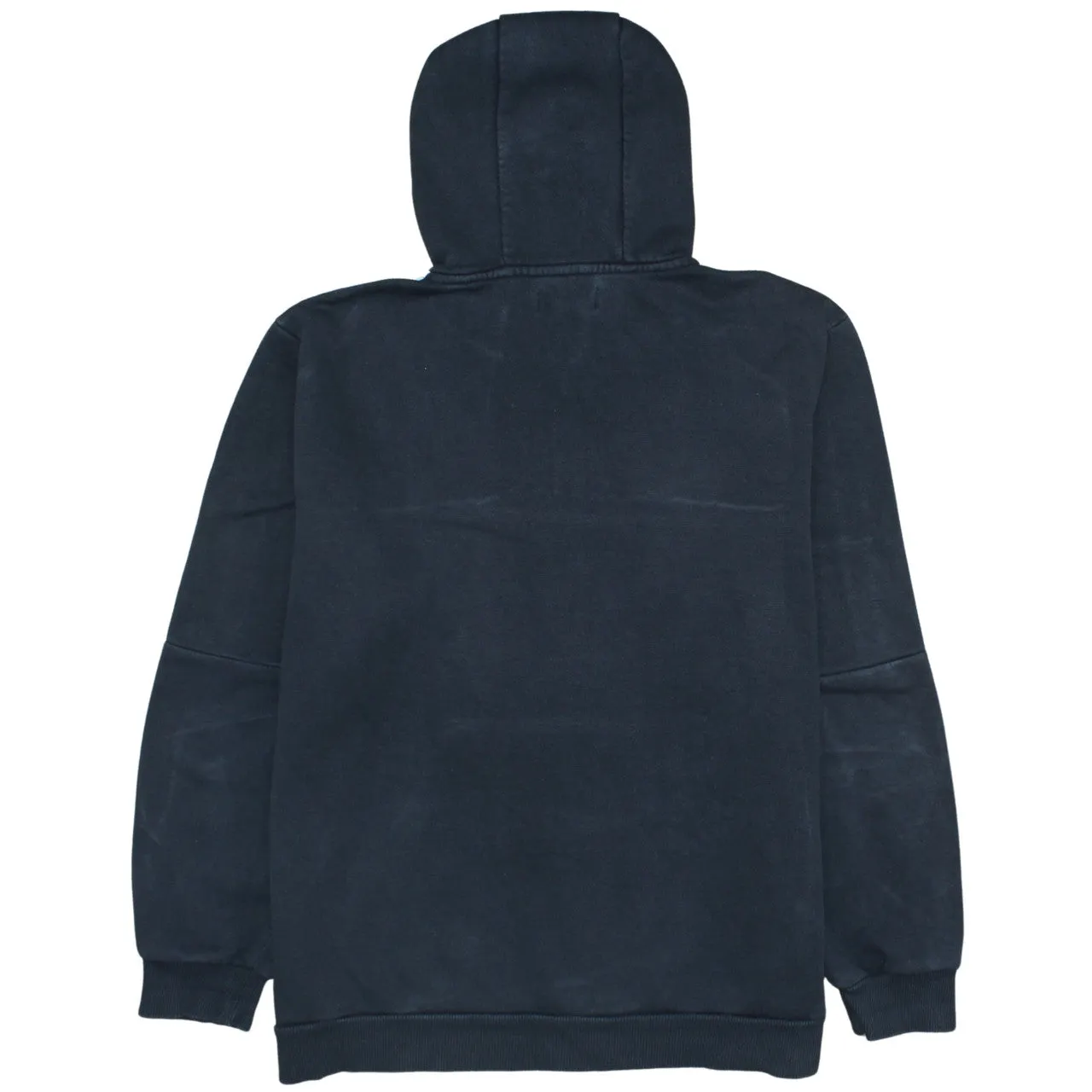 Adidas Black Hoodie Women’s XLarge Trefoil Embroidered Logo Three Stripe Half Zip Pullover sold by Vintage Club product image thumbnail 2