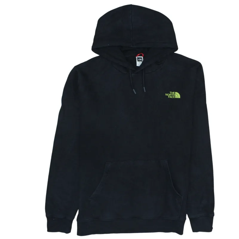 The North Face Black Hoodie Men’s XLarge Printed Back Graphic Small Chest Logo Sweatshirt sold by Vintage Club