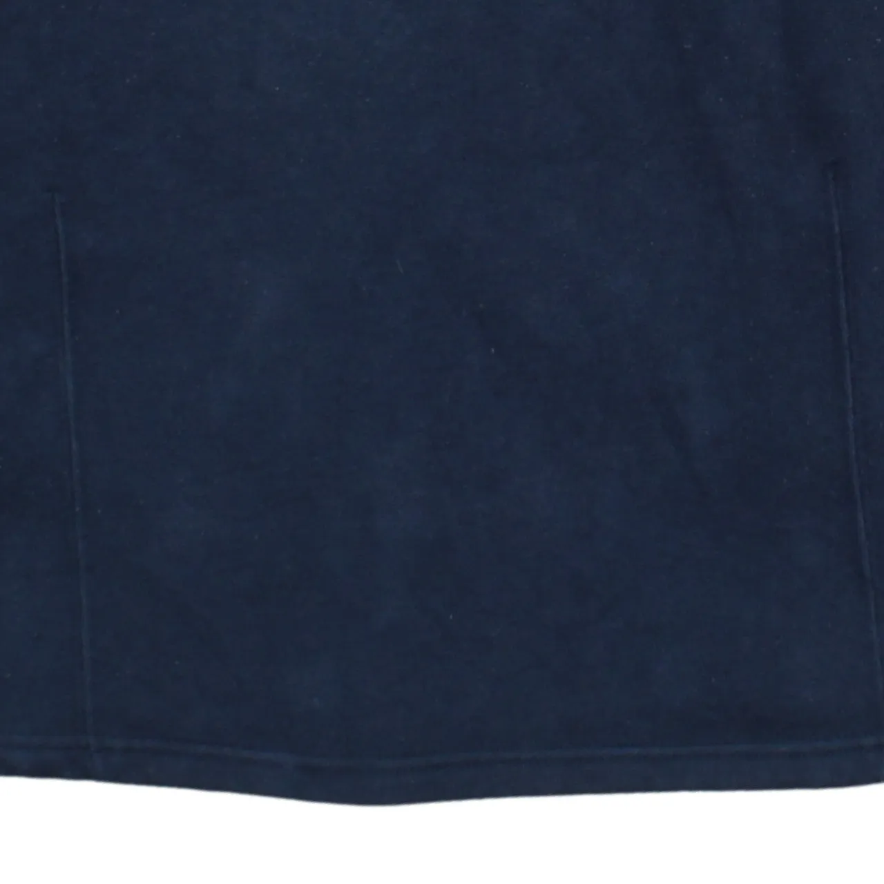 Ellesse Navy Blue Sweatshirt Women’s Large Embroidered Chest Logo V Neck Pullover Top sold by Vintage Club product image thumbnail 4
