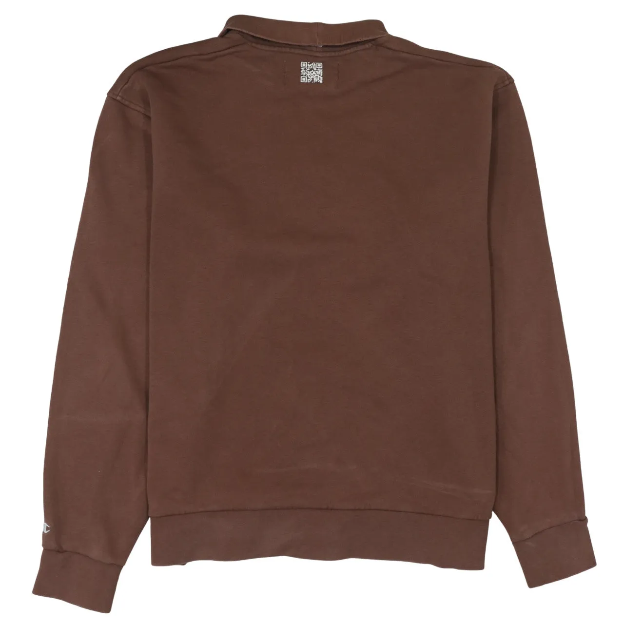 Champion Brown Sweatshirt Men's XLarge Embroidered Chest Logo Mock Neck Pullover Top sold by Vintage Club product image thumbnail 2