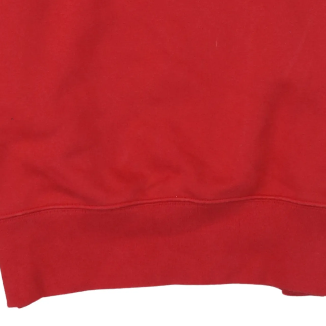 Champion Red Sweatshirt Men's Small Embroidered Chest Logo Cuff Logo Crewneck Pullover sold by Vintage Club product image thumbnail 4
