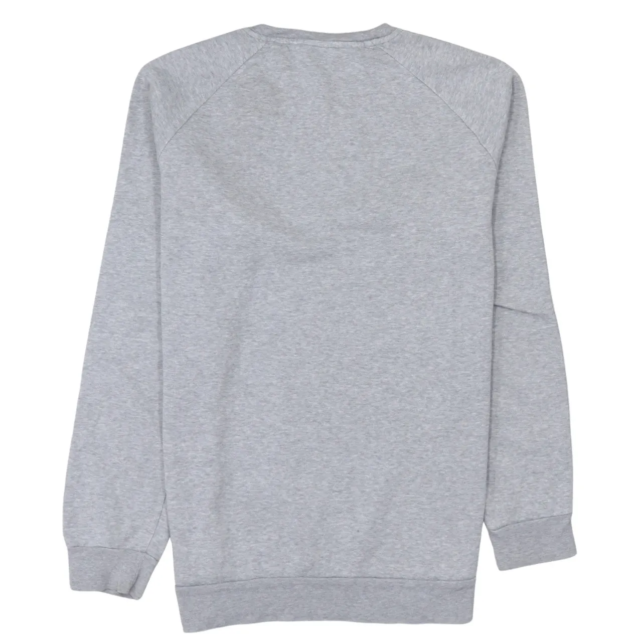 Adidas Grey Sweatshirt Women’s XSmall Three Stripe Sleeves Printed Logo Crewneck Pullover sold by Vintage Club product image thumbnail 2