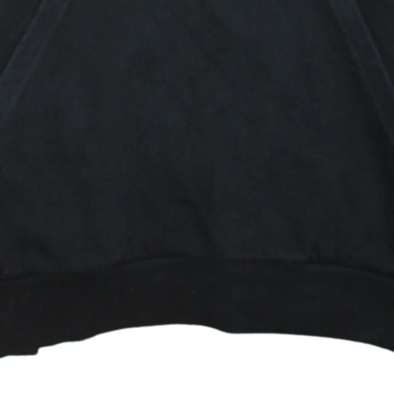 Adidas Black Hoodie Women’s Large Trefoil Tape Sleeves Embroidered Logo Pullover Sweatshirt sold by Vintage Club product image thumbnail 4