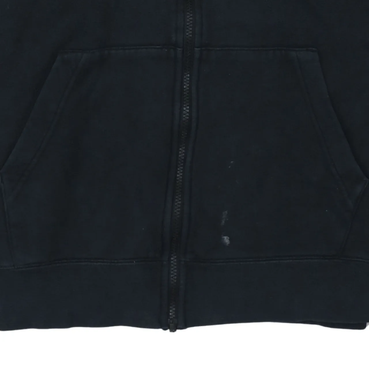 Nike Black Full Zip Hoodie Men’s Medium Embroidered Chest Logo Front Pockets Sweatshirt sold by Vintage Club product image thumbnail 4