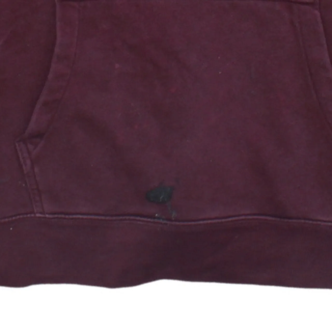 Gap Burgundy Red Hoodie Men's Medium Embroidered Logo Front Pocket Pullover Sweatshirt sold by Vintage Club product image thumbnail 4